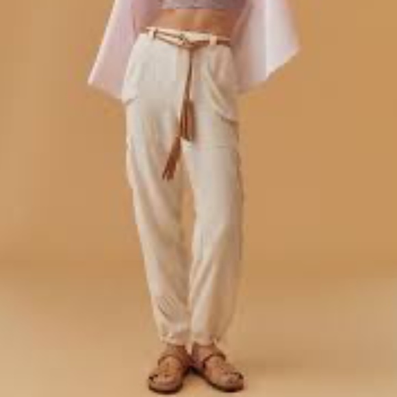 Brand New By Anthropologie Relaxed Utility Pants - Picture 3 of 8